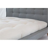 100% Organic Cotton Twin 8 Mattress With 2 Foam Core In Organic Twill Fabric Case