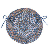 Oh58A015X015X Oak Harbour - Laguna Chair Pad (Single) Chair Pad, 100% Wool - Chair Pad.
