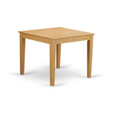 Oxno5-Oak-W 5 Pc Kitchen Table - Square Table And 4 Kitchen Dining Chairs
