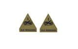 Army 1st Armored Division (Old Ironsides) OCP Patch w/ Hook Fastener (pair)