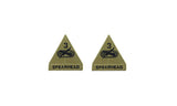 Army 3rd Armored Division OCP Patch with Hook Fastener (pair)