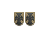 Army 412th Engineer Command OCP Patch w/ Hook Fastener (pair)