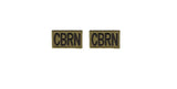Army CBRN OCP Patch with Hook Fastener (pair)