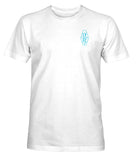 Las Vegas Lights Bar Cotton T-Shirt - White