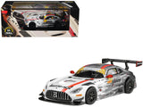 MercedesAMG GT3 #130 Maro Engel GruppeM Racing Winner Macau GT Cup FIA GT World Cup (2024) 1/64 Diecast Model Car by Para