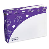 Classroom Keepers Chart Size Storage Box, Purple & White, 23H x 30.75W x 6.5D