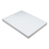 Lightweight Tagboard, White, 9 x 12, 100 Sheets
