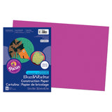 SunWorks Construction Paper, Magenta, 12 x 18, 50 Sheets