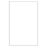 Plastic Art Sheets, White, 11 x 17, 8 Sheets