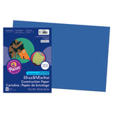 SunWorks Construction Paper, Dark Blue, 12 x 18, 50 Sheets