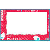 Poster Board, White, 14 x 22, 8 Sheets/Pack, Carton of 24 Packs