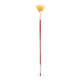 Princeton Brush Heritage Synthetic Sable Oil & Acrylic Brush, Fan, 6