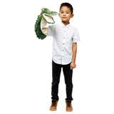 Long-Sleeved Glove Puppets: Crocodile