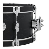 Classic 6.5X14 Ebony/Ebony Hoops