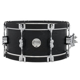 Classic 6.5X14 Ebony/Ebony Hoops