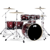 Red To Blk Fade - Chrm Hw 7 Pcs