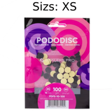 STALEKS PRO XS PODODISC DISPOSABLE FILES SOFT BASE FOR PEDICURE DISC 10MM (50 PCS) PDFS-10- STALEKS™