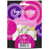 STALEKS PRO M PODODISC DISPOSABLE FILES SOFT BASE FOR PEDICURE DISC 20MM (50 PCS) PDFS-20- STALEKS™