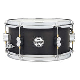Concept Snare 6X12, Black Wax, Cr Hw