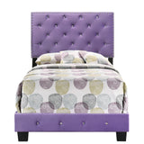 Suffolk Purple Twin Panel Bed