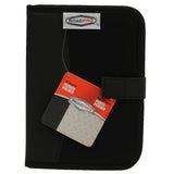 RoadPro PH0013BK Permit Holder for Semi Truck 5.75 Inch x 8 Inch Permit Holder Trucking Accessories Permit Book Case Black
