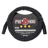 Pighog Hex Series Mic Cables 10Ft Grey