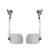 Front Rigging for Sentra EC Heavy Duty Extra Wide, Swing away Footrests, 1 Pair