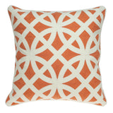 Parkland Collection Chano Transitional Multicolored Pillow Cover With Poly Insert