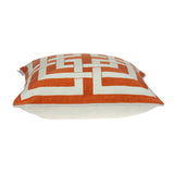 Parkland Collection Simbel Transitional Multicolored Pillow Cover With Poly Insert