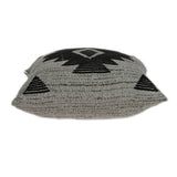 Parkland Collection Shosa Southwest Grey Pillow Cover With Poly Insert