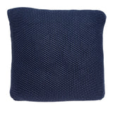 Parkland Collection Manni Transitional Blue Pillow Cover With Poly Insert