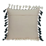 Parkland Collection Arwen Transitional Grey And Slate Throw Pillow