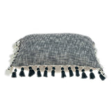 Parkland Collection Arwen Transitional Grey And Slate Throw Pillow