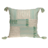 Parkland Collection Harper Transitional Cream And White Throw Pillow