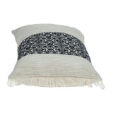 Parkland Collection Bianca Transitional White Throw Pillow