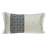Parkland Collection Bianca Transitional White Throw Pillow