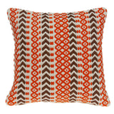 Parkland Collection Larka Bohemian Multicolor Pillow Cover With Poly Insert