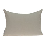 Parkland Collection Lea Transitional Beige Pillow Cover With Poly Insert