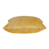 Parkland Collection Danbury Transitional Yellow Solid Pillow Cover With Poly Insert