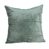 Parkland Collection Diego Transitional Sea Foam Solid Pillow Cover With Poly Insert