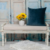 Parkland Collection Artemis Transitional Teal Throw Pillow