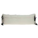 Parkland Collection Minos Transitional White Throw Pillow