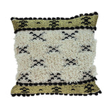 Parkland Collection Leopold Transitional Ivory Throw Pillow