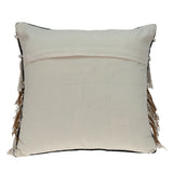 Parkland Collection Marley Transitional Black Throw Pillow