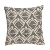 Parkland Collection Karim Transitional Beige Throw Pillow