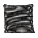 Parkland Collection Tuxedo Transitional Black Throw Pillow