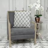 Parkland Collection Grove Transitional Beige/Cream Throw Pillow