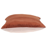 Parkland Collection Nerine Transitional Brunt Orange Throw Pillow