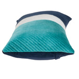 Parkland Collection Hiro Transitional Navy Throw Pillow