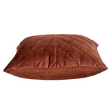 Parkland Collection Tobyn Transitional Burnt Orange Throw Pillow